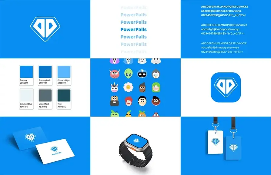 Powerpalls - Branding & Web App design studio