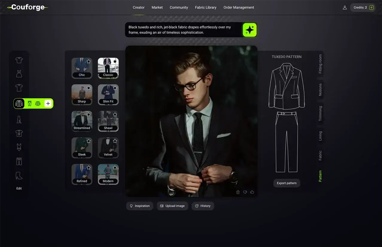 Couforge - SaaS Platform Interface Design