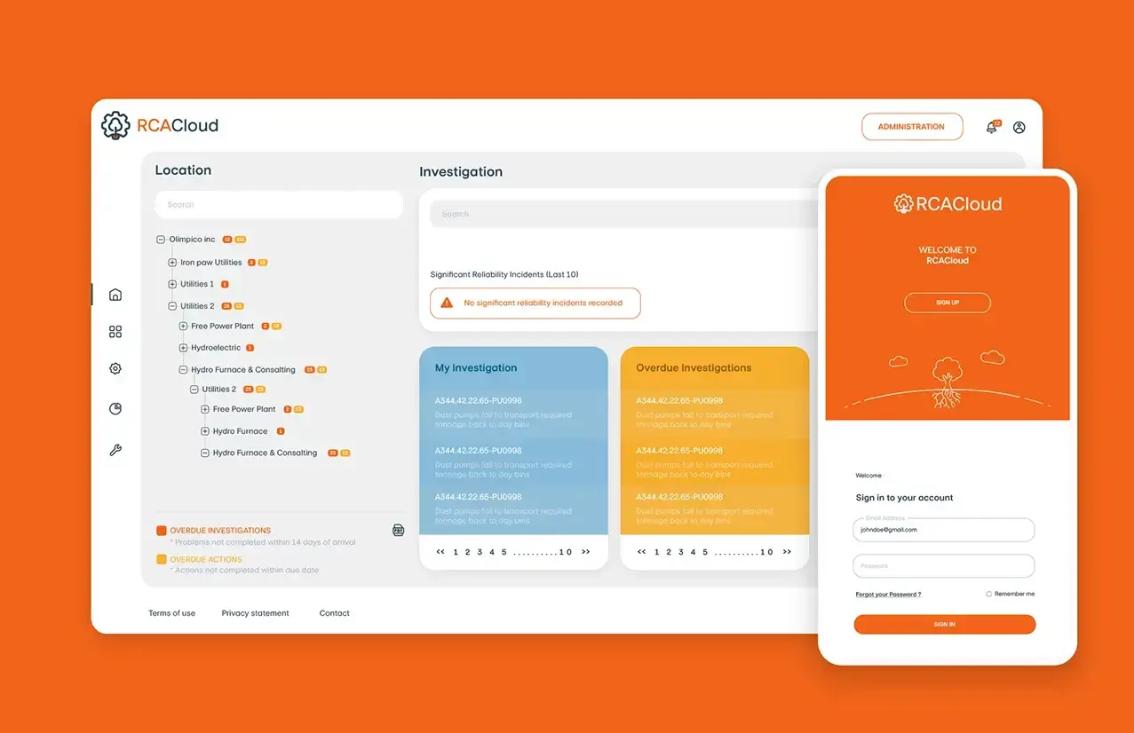 RCA Cloud - Cloud Service Management Interface