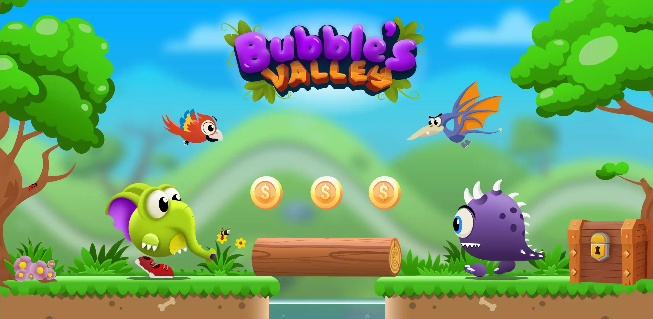 Bubble's Valley gameplay banner