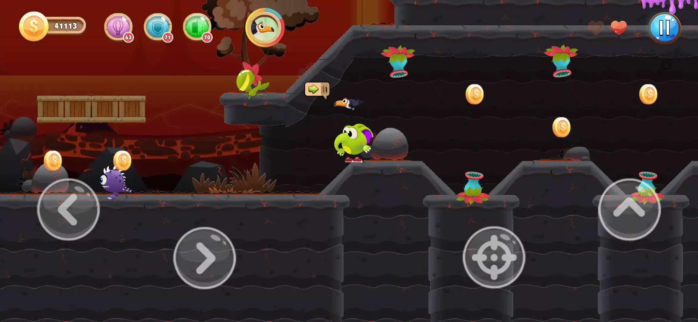 Bubble's Valley Lava World gameplay