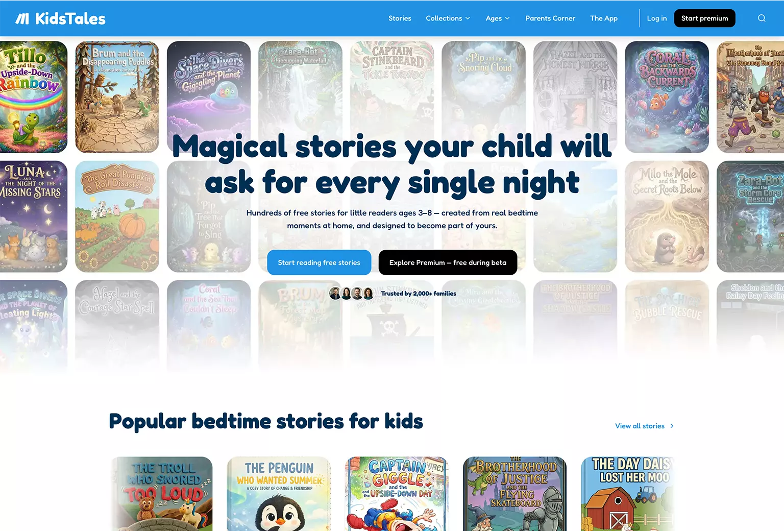 The Kids Tales - Bedtime story library Screenshot