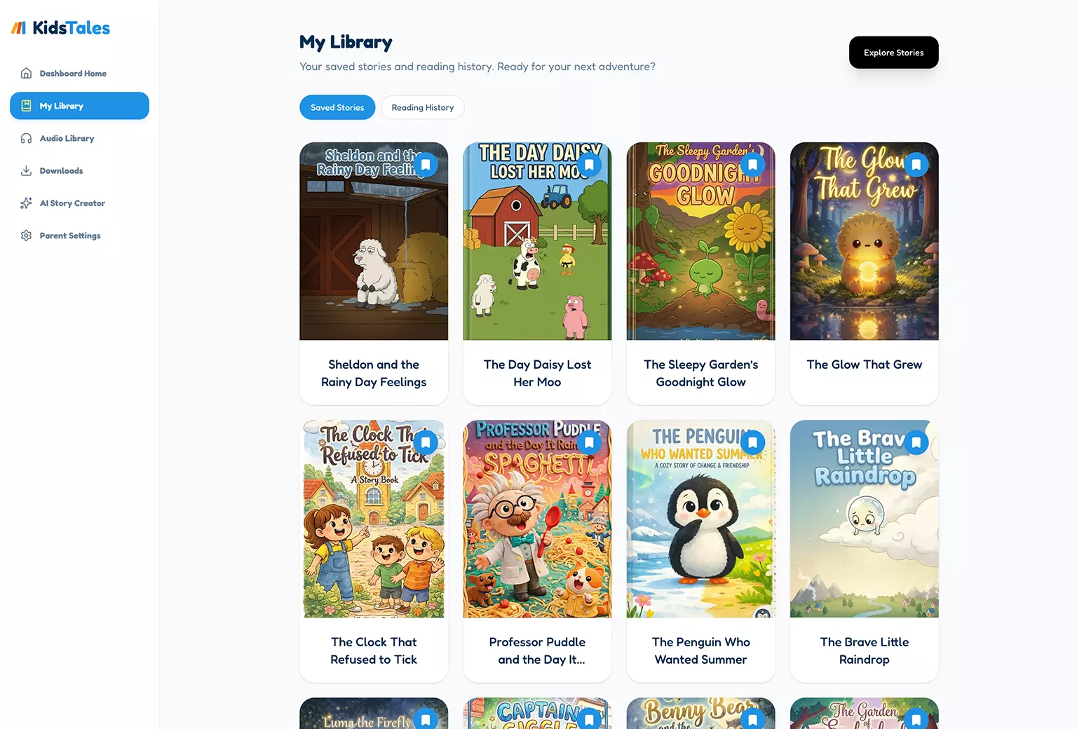 The Kids Tales — Audio Library