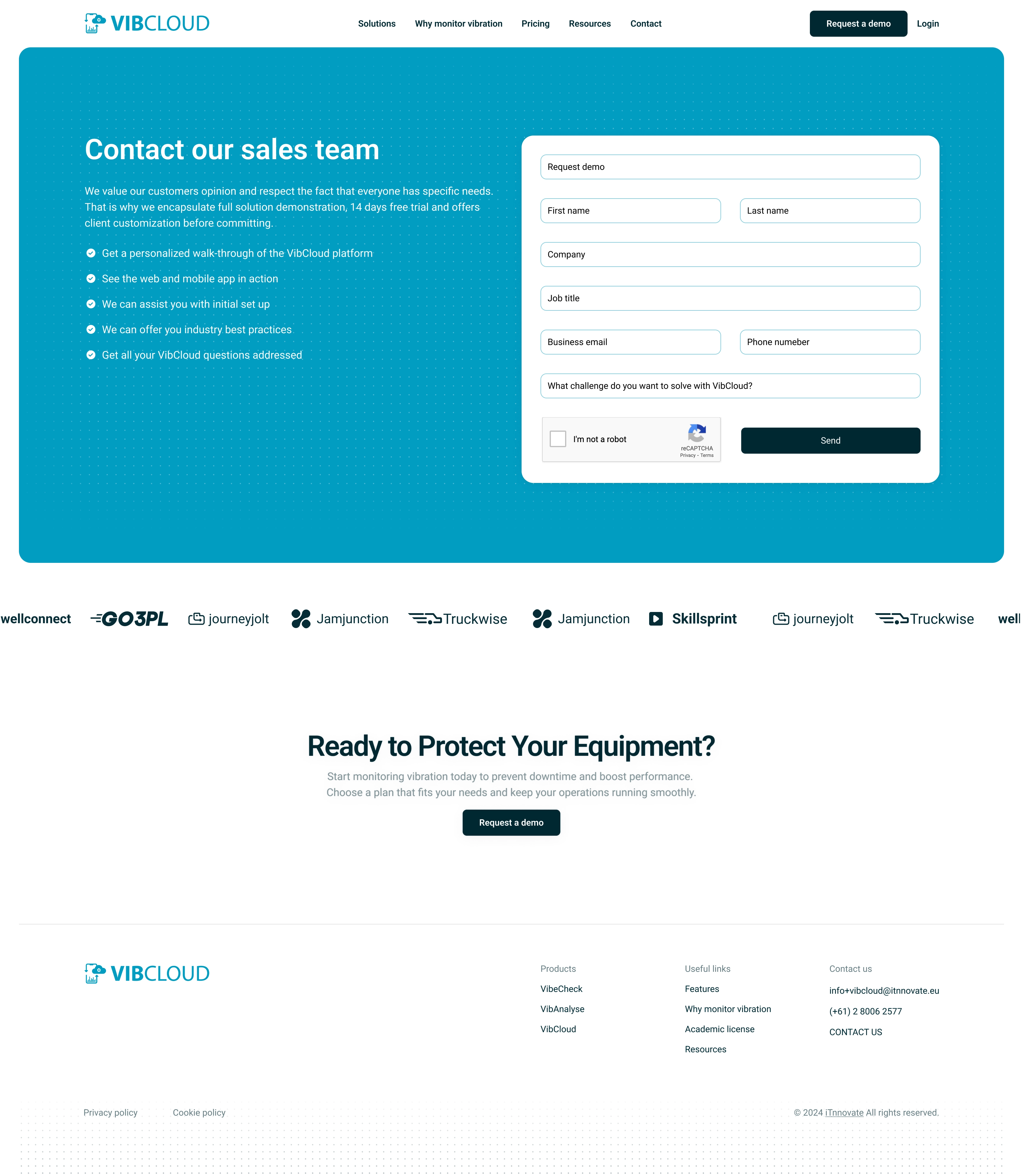 Screenshot of UI Forge landing page showcasing design services and elements